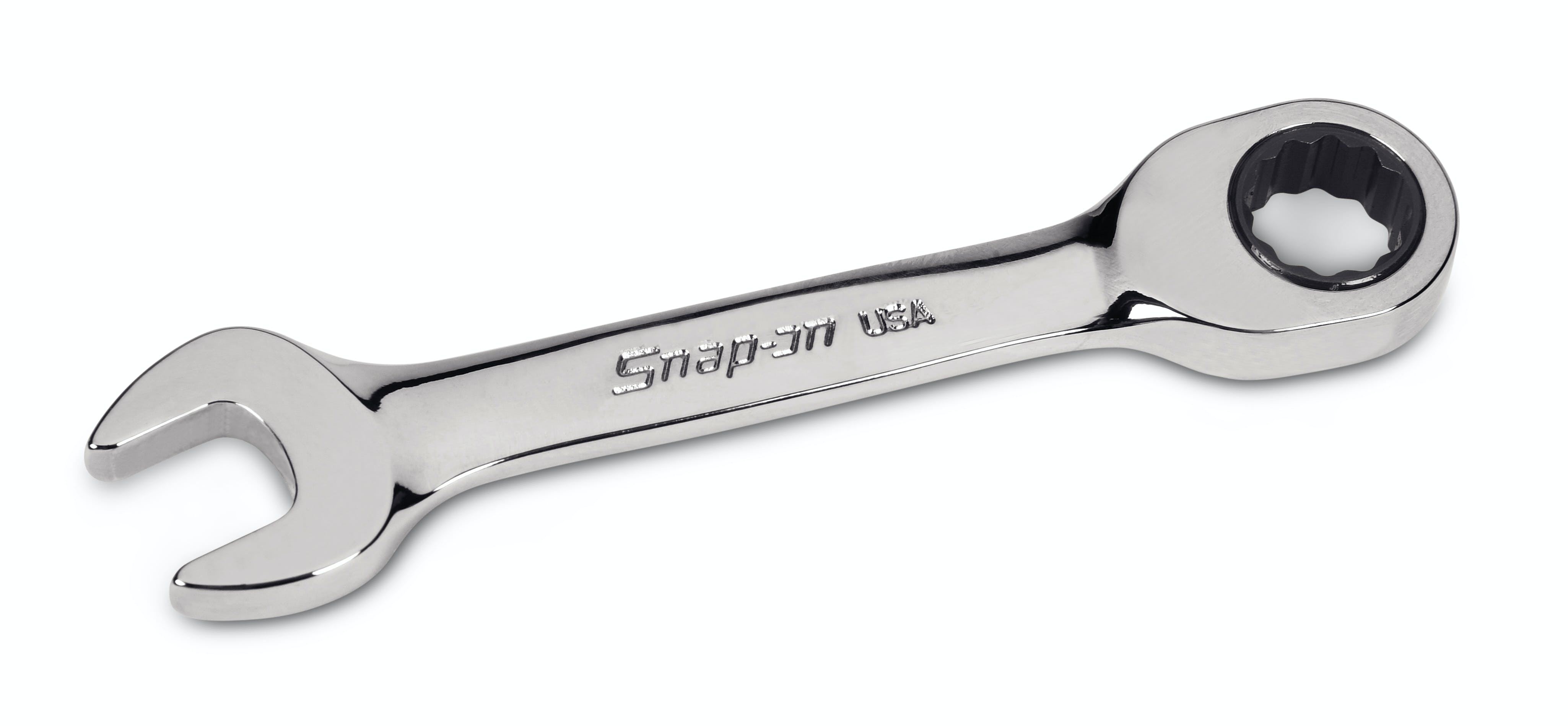 11 mm 12-Point Metric Flank Drive® 0° Offset Short Ratcheting Combination Wrench | OXKRM11 11 mm 12-Point Metric Flank Drive® 0° Offset Short Ratcheting Combination Wrench | OXKRM11